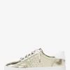 Scotty Sneaker aus verziertem Metallic-Leder Scotty Sneaker aus verziertem Metallic-Leder