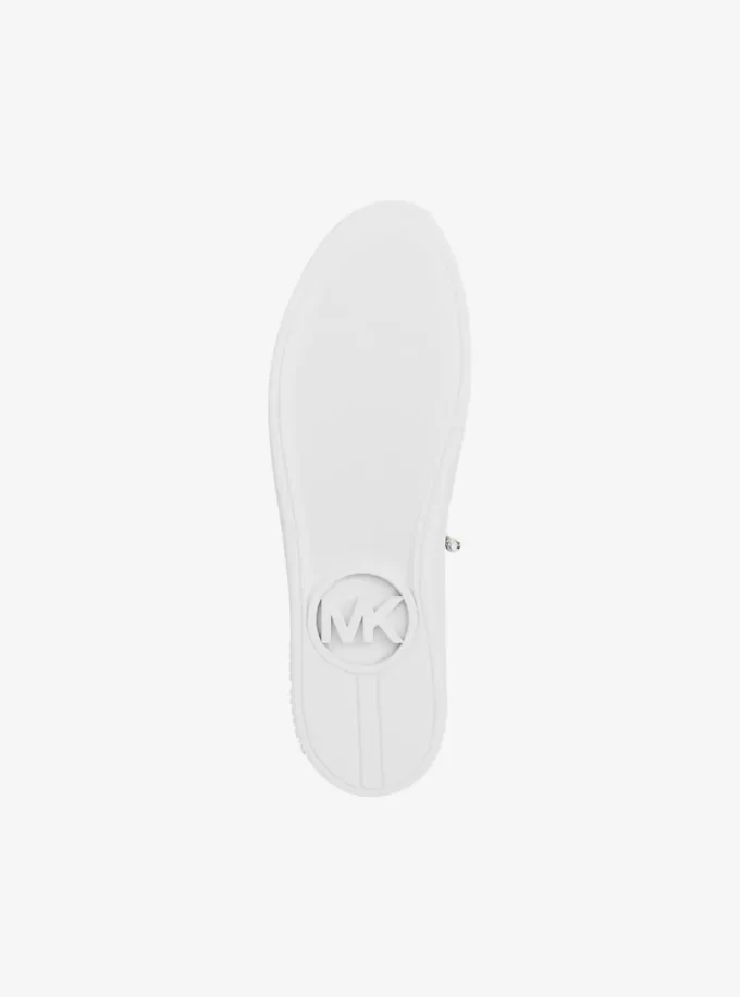 Scotty Sneaker aus verziertem Metallic-Leder Scotty Sneaker aus verziertem Metallic-Leder