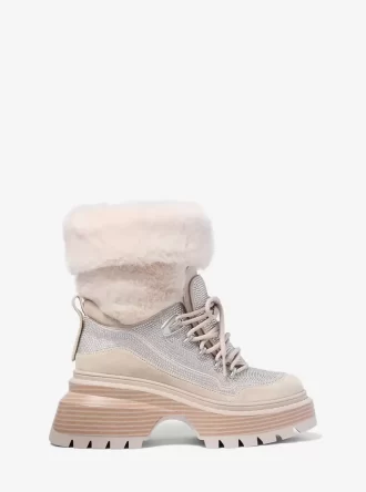 Shiloh Verzierter Mixed-Media-Stiefel