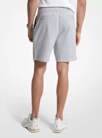 Shorts aus Baumwollmischgewebe (French Terry)