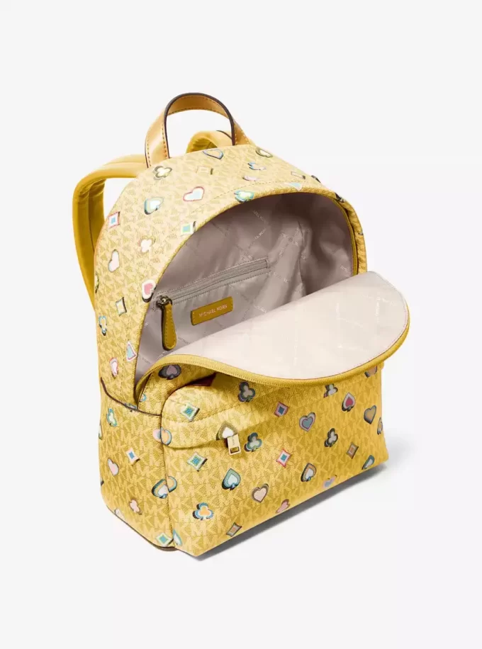 Slater Medium Rucksack mit aufgedrucktem Logo