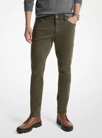 Slim-Fit Stretch-Baumwolljeans