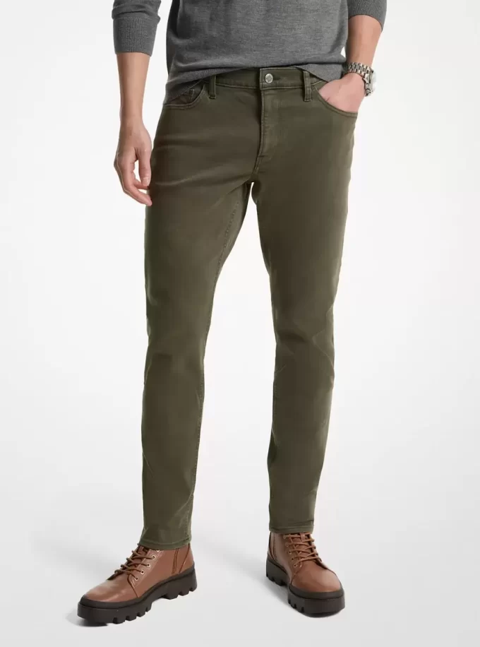 Slim-Fit Stretch-Baumwolljeans Slim-Fit Stretch-Baumwolljeans