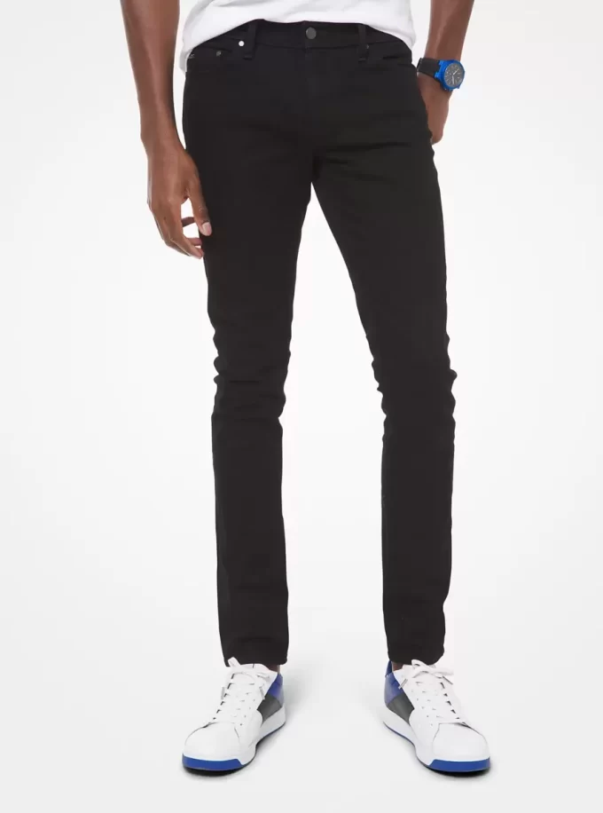 Slim-Fit Stretch-Baumwolljeans