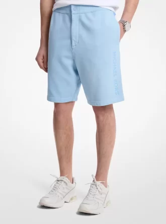 Stückgefärbte Baumwollshorts
