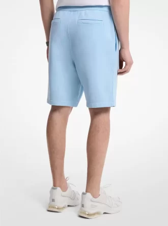 Stückgefärbte Baumwollshorts