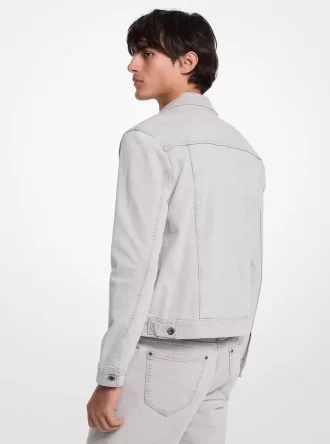 Stretch-Denim-Truckerjacke