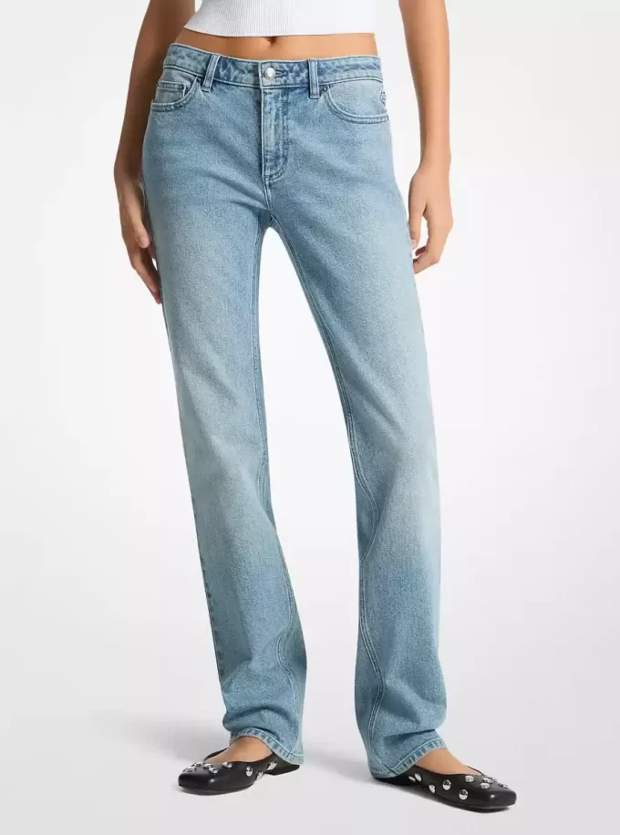 Stretch-Denim-Zigarettenjeans