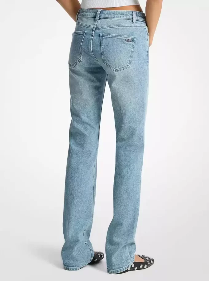Stretch-Denim-Zigarettenjeans