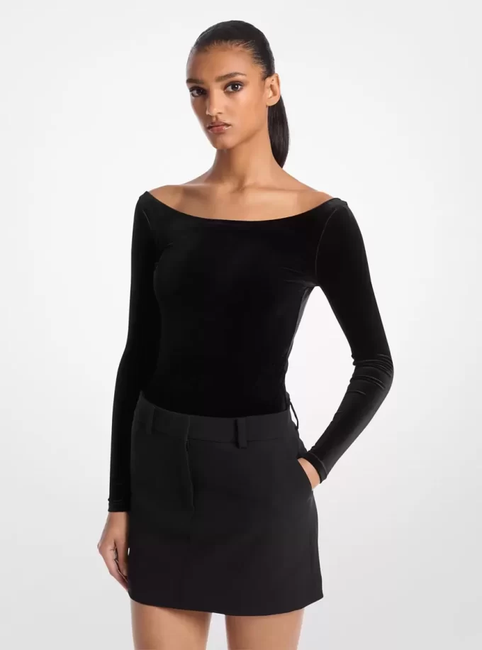 Stretch-Samt-Body Stretch-Samt-Body