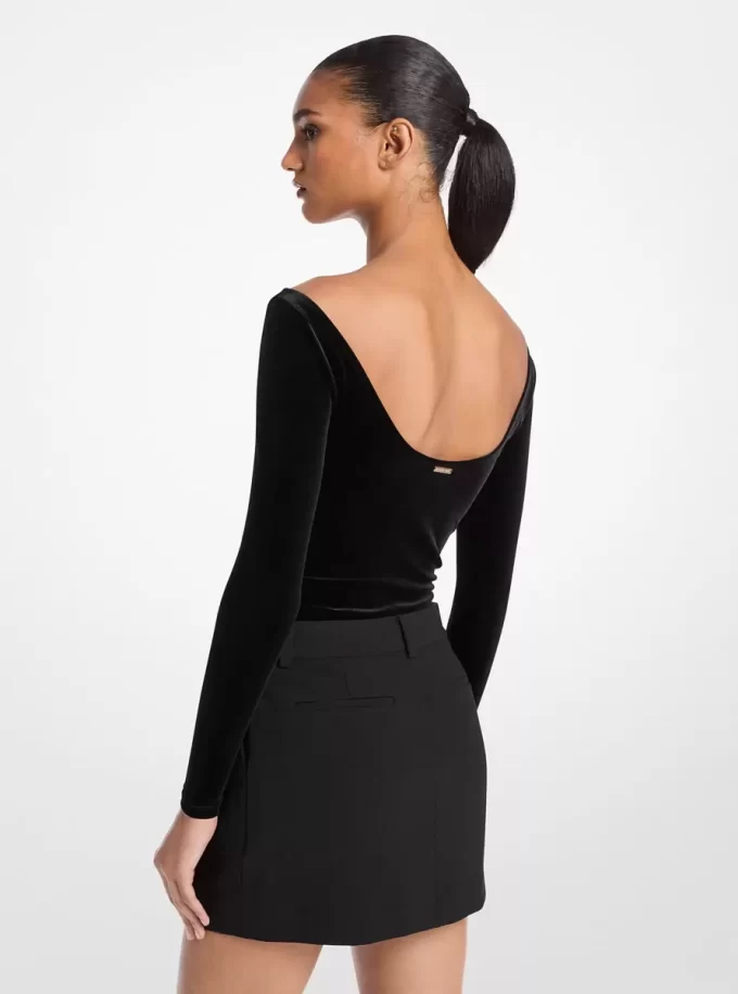 Stretch-Samt-Body Stretch-Samt-Body