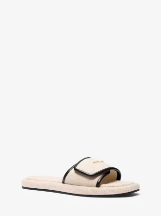 Suki Canvas Slide Sandale