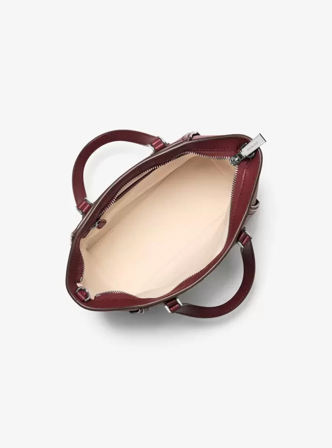 Taryn Kleine Leder-Umhängetasche