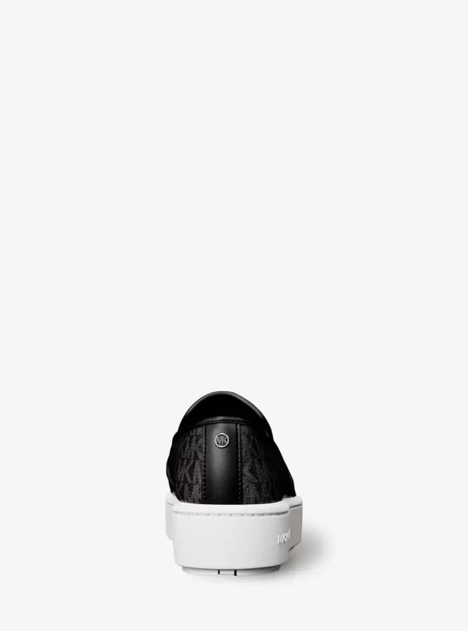 Teddi Signature-Logo-Slip-On-Sneaker