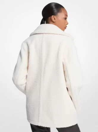 Teddy-Mantel aus Kunstpelz