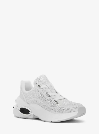 Toni Trainer mit Verzierungen aus Leinenmischung