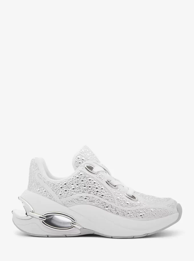 Toni Trainer mit Verzierungen aus Leinenmischung Toni Trainer mit Verzierungen aus Leinenmischung