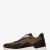 Trevor Sneaker aus Leder und Kordel-Twill