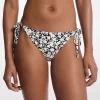 Triangel-Bikinihose mit Blumenmuster