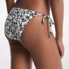 Triangel-Bikinihose mit Blumenmuster