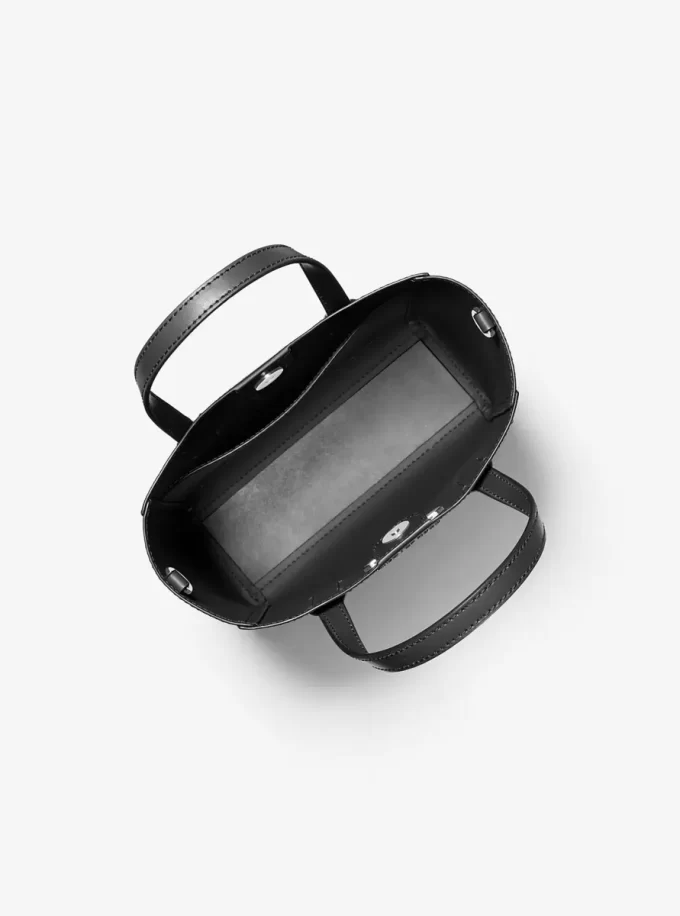 Vincent Kleine, wandelbare Tragetasche aus Saffiano-Leder mit Kartenetui Vincent Kleine, wandelbare Tragetasche aus Saffiano-Leder mit Kartenetui