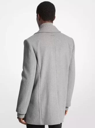 Wollmischung Peacoat