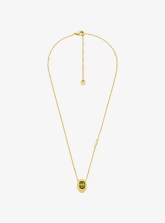 Zirkonia-Anhänger-Halskette