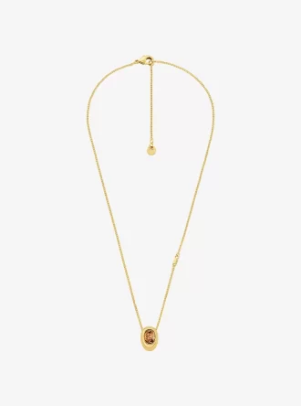 Zirkonia-Anhänger-Halskette