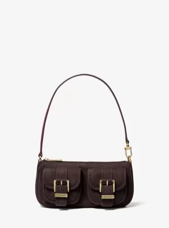 Zoe Small Suede Convertible Pochette