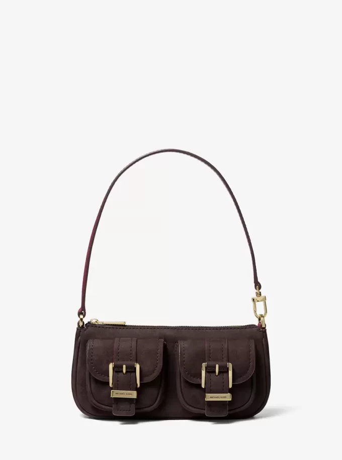 Zoe Small Suede Convertible Pochette