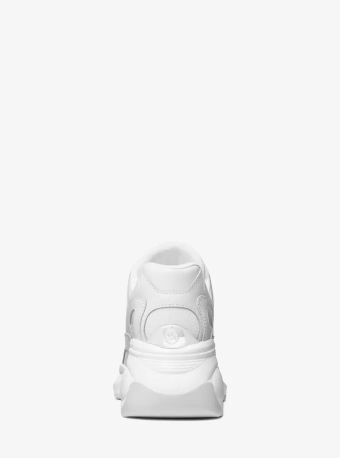 Zuma Leder- und Mesh-Sneaker